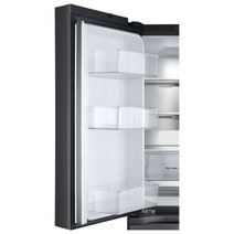 LG 665L French Door Fridge Matte Black GF-B705MBL hero image