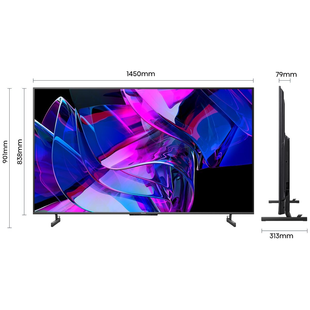 Hisense 65 Inch U7K Mini-LED 4K Smart ULED TV 65U7KAU hero image