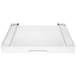 LG Washer+Dryer Stacking Kit with Shelf Essence White STKIT-EW hero image