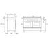Bertazzoni 120cm Induction Cooktop & Griddle Plate Freestanding Double Oven PRO125I2EXT image NaN