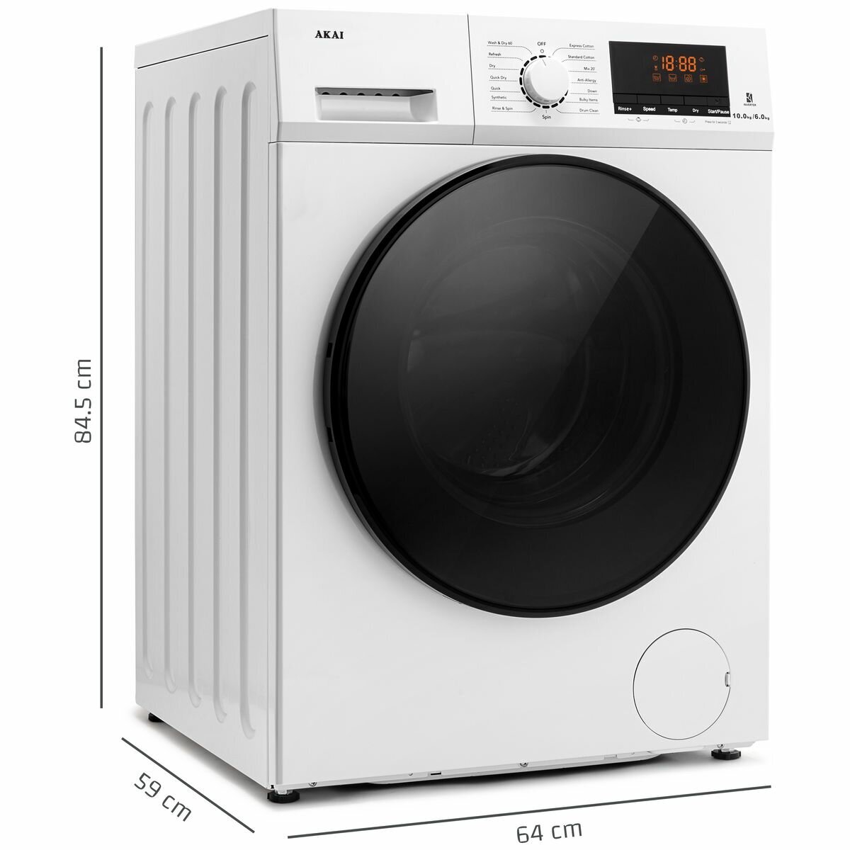 Akai 10kg/6kg Washer Dryer Combo AK-WVDCMB hero image