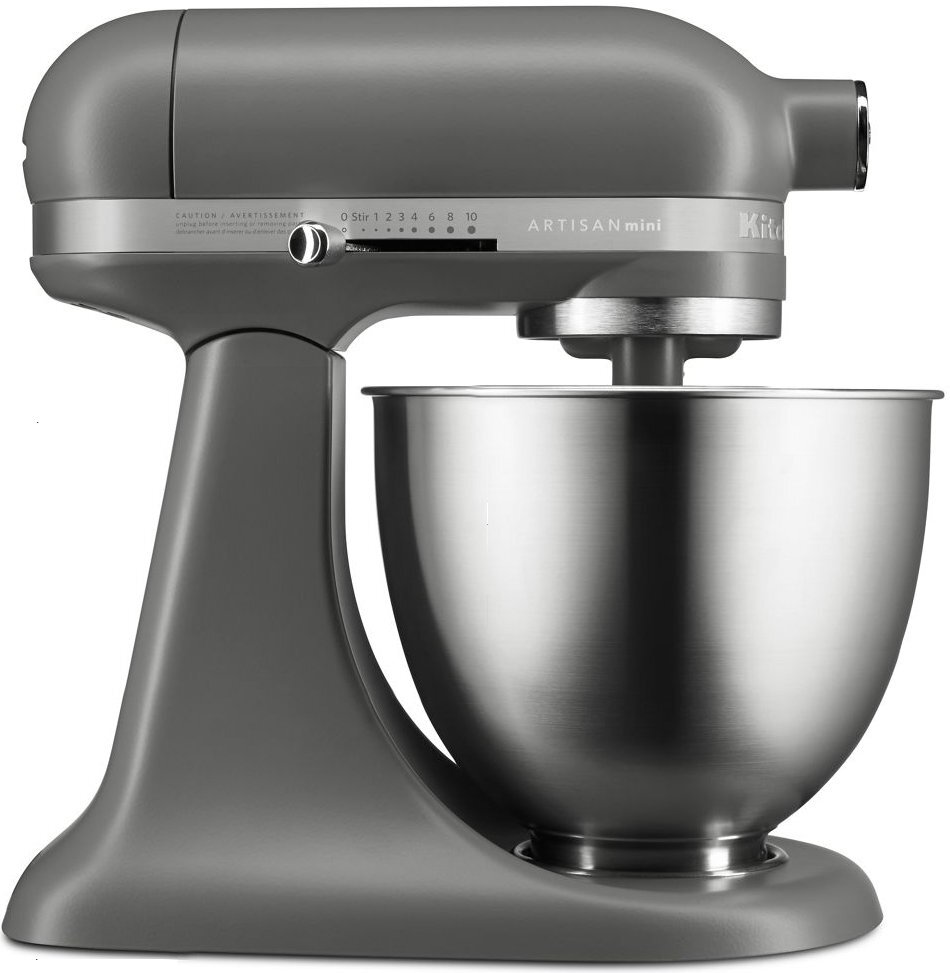 KitchenAid 5KSM3311XAFG Mini Stand Mixer Matte Grey Appliances