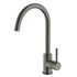 Abey Lucia Lead-Free Gooseneck Kitchen Mixer Tap with Knurled Handle Gunmetal 3K4-KGM-LF image NaN