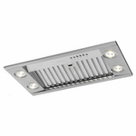 Smeg 60cm Undermount Stainless Steel Rangehood KDIAM60AX hero image