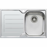 Oliveri Flinders Single Bowl Sink with Drainer FL122 hero image