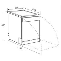 Arc AD14S Freestanding Dishwasher hero image