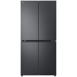 LG 530L French Door Fridge Matte Black GF-B505MBL hero image