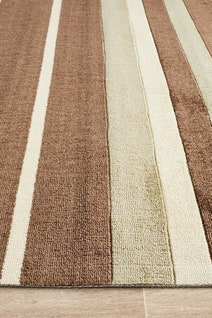 Rug Culture Cow Hide Small Brown, White Rug 200X150 APPROX - COWHIDE-NAT-BROWNW hero image