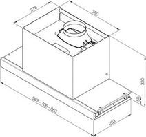 Ilve CU7970 Under Cupboard Rangehood hero image