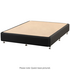 SleepMaker Black Designer Bed Base Platform Single L96405SP image NaN