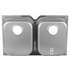 Oliveri WA10UPACK Diaz Double Bowl Undermount Sink Pack image NaN