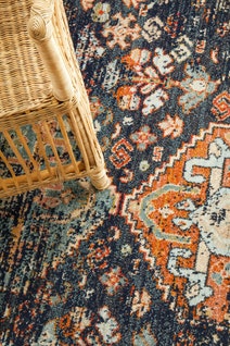 Rug Culture Legacy Medium Multi-coloured Rug 200X200CM - LEG-854-NAVY-200X200 hero image