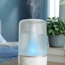 Philips 1000 Series Ultrasonic Air Humidifier White HU1510-04 hero image