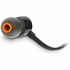 JBL TUNE110 In-Ear Headphones Black JBLT110BLK image NaN
