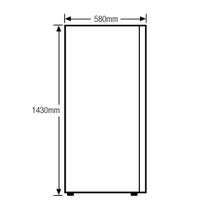Lemair 175L Upright Freezer FRM175V hero image