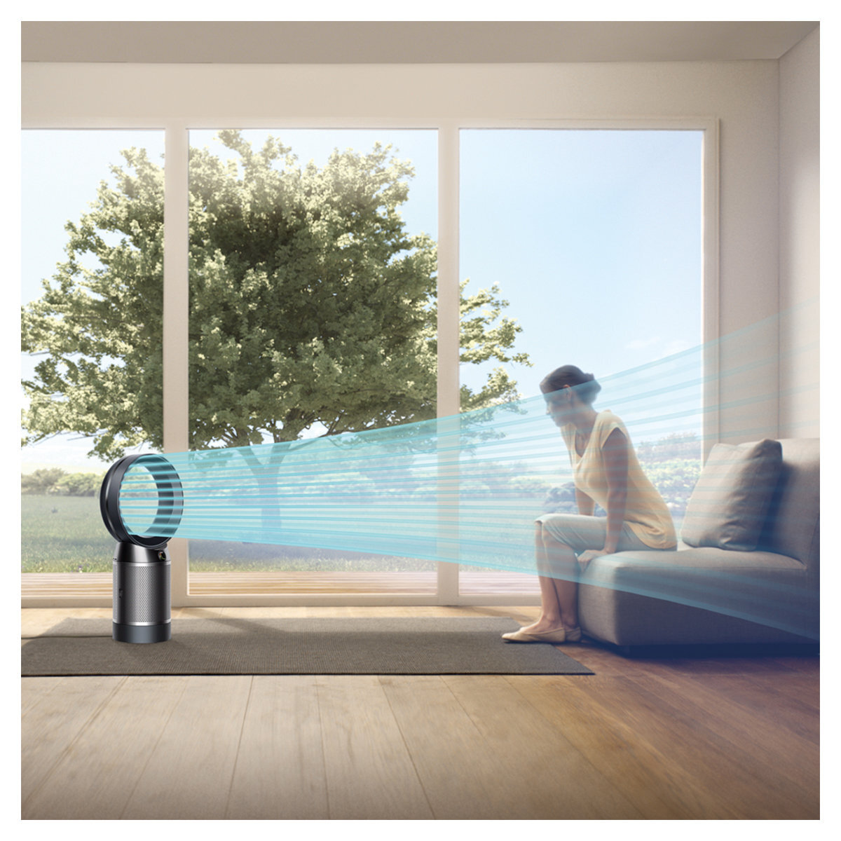 Dyson DP04BN Pure Cool Desk Fan 249247 01 Appliances Online
