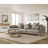 Kalona KYOTO Left Facing Chaise Sofa Cloud WS-205-LC-VILA-11 image NaN