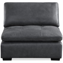 Kalona Milan Three Seater Charcoal Leather Lounge 19073-C hero image
