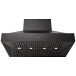Schweigen 120cm BBQ Canopy Rangehood with On-Board Motor - Black CL8912B hero image