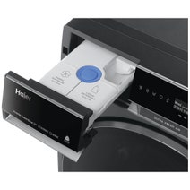 Haier 12kg + 8kg Series 600 Front Load Washer-Dryer Combo Black HWD1280PXB1 hero image