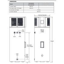 Rinnai Enviroflo 300Ltr Heat Pump Hot Water System AR Hard Water Series EHPA300VMH hero image