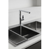 Barazza 1LMD12L Mood 1 and 3/4 Bowl Right Hand Drainer Sink image NaN