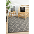 Rug Culture Terrace Large Black Rug 290X200CM - TER-5501-BLK-290X200 image NaN