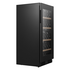 Hisense 108 Bottle Dual Zone Wine Cabinet Black Glass HRWC108B image NaN