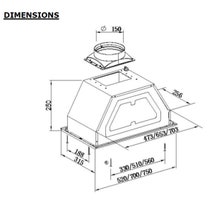Emilia 52cm Under Cupboard Rangehood CK53UCF hero image