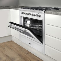 ILVE 90cm Freestanding Dual Fuel Oven/Stove NT96WMP/WH hero image