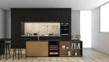 Vintec 40 Bottle Wine Storage Cabinet V40SGEBK hero image