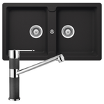 Abey TN200TB Schock Typos Double Bowl Sink Pack hero image