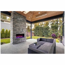 Planika 85cm Astro Electric Built-In Fireplace ASTRO850 hero image
