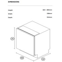 Fisher & Paykel Series 5 Integrated Dishwasher DW60U2I2 hero image