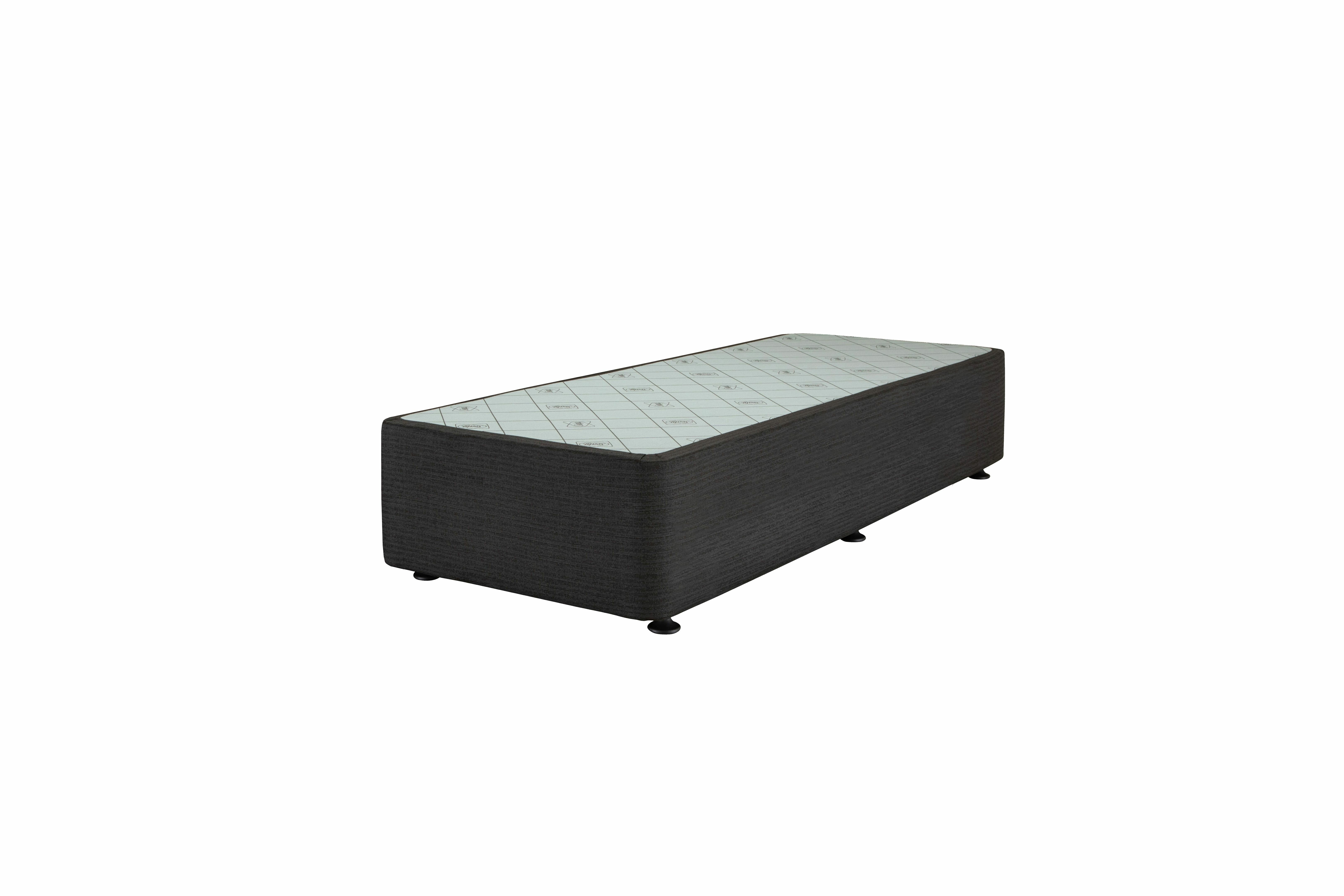 Sealy Long Single Spacesaver Base -  Left Drawers In Black - 728136 hero image
