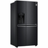 LG 625L Side by Side Fridge with Non-Plumbed Ice & Water Dispenser Matte Black GS-L668MBNL image NaN
