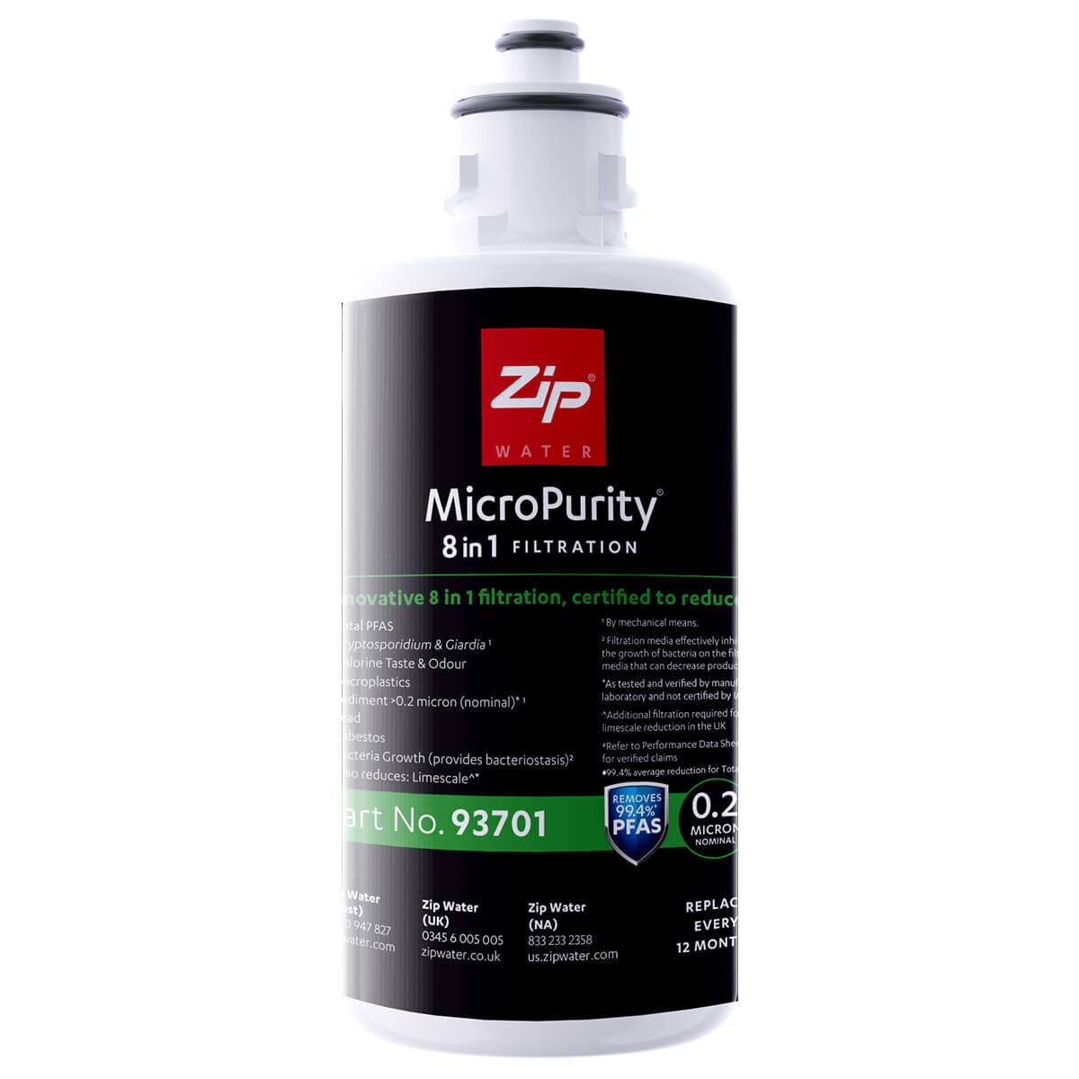 Water Filter 93702 UK AquaBlue H2O Replacement Filter For Zip HydroTap  93701  MicroPurity G5 Carbon Block Water Filter For Zip Tap