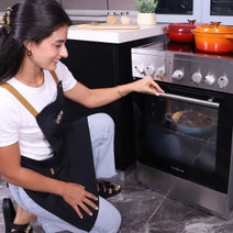 Linarie 50cm Freestanding Electric Oven with Ceramic Cooktop LFYC5060CX hero image