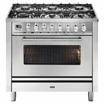 ILVE Professional Plus 90cm Freestanding Dual Fuel Oven/Stove P096DWE3SS hero image