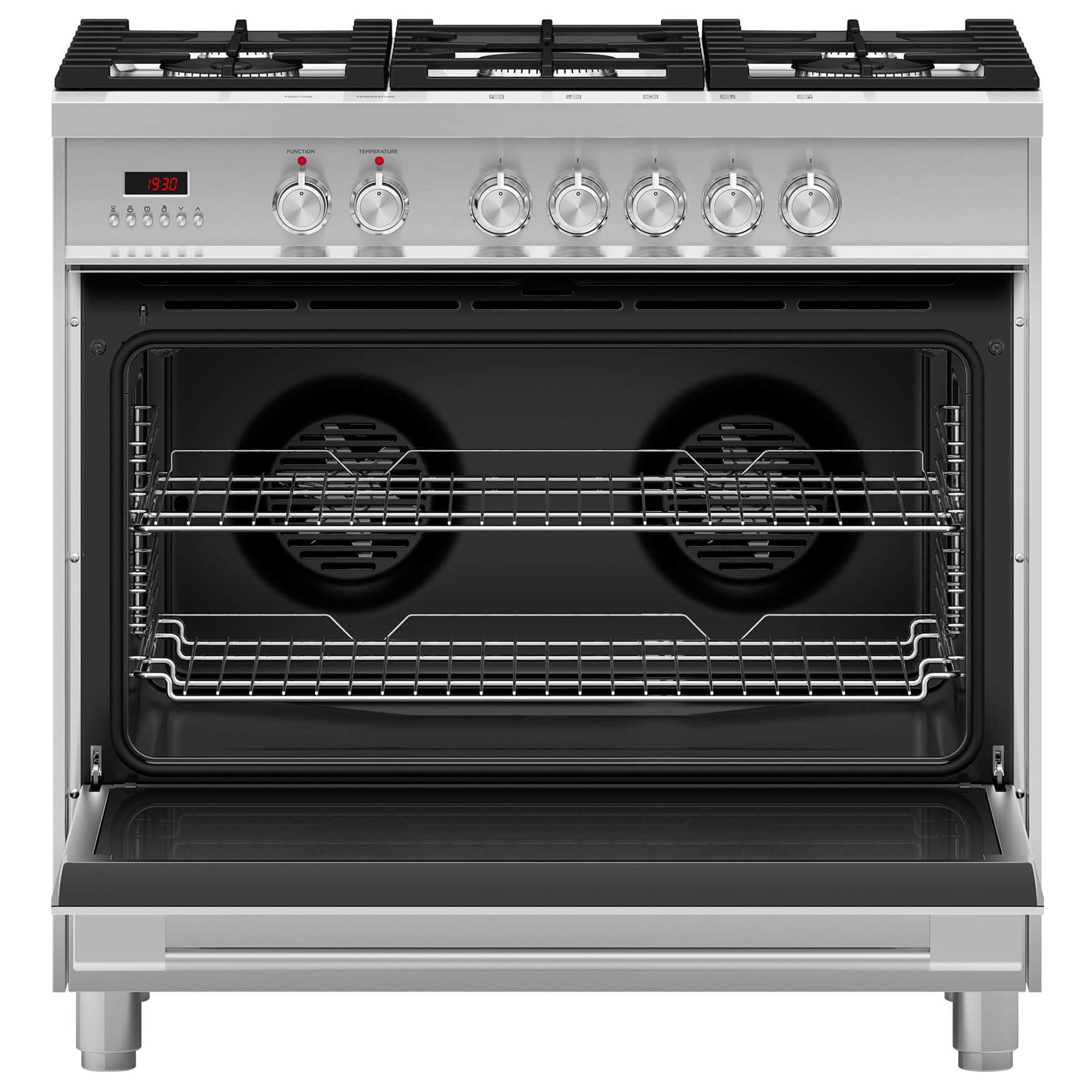 Fisher & Paykel Series 5 90cm Classic Freestanding Dual Fuel Cooker OR90SCG1X1 image 3