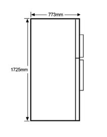 Electrolux 536L Top Mount Fridge ETE5407SA-L hero image