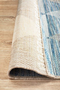 Rug Culture Terrace Large Blue Rug 400X80CM - TER-5503-BLU-400X80 hero image