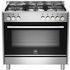 La Germania 90cm Futura Series Dual Fuel Freestanding Oven/Stove TUS95L61LDX  image NaN