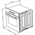 Omega OBO676X 60cm Electric Built-in Oven image NaN