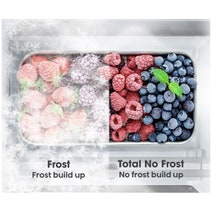 Hisense 240L Upright Hybrid Fridge Freezer White HRVF240 hero image