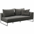 Kalona VAEROY Right Arm Facing Sofa with Upholstered Cover Pewter WS-208-02-VILA-27 image NaN