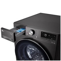 LG Series 9 12kg Front Load Washing Machine Black WV9-1412B hero image