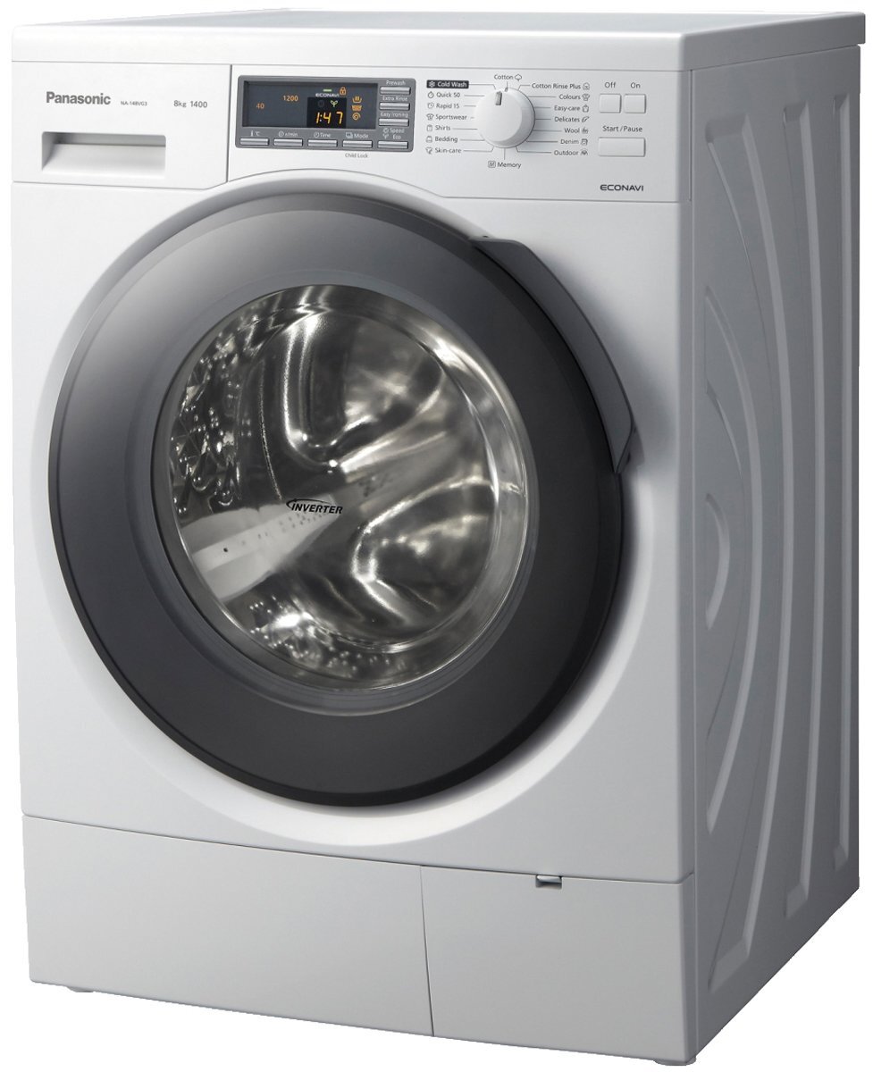 Panasonic NA-148VG3WAU 8Kg Front Load Washing Machine | Appliances 