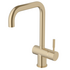 Sussex Taps Voda Sink Mixer Square Brushed Brass Gold VSMQ-40 image NaN