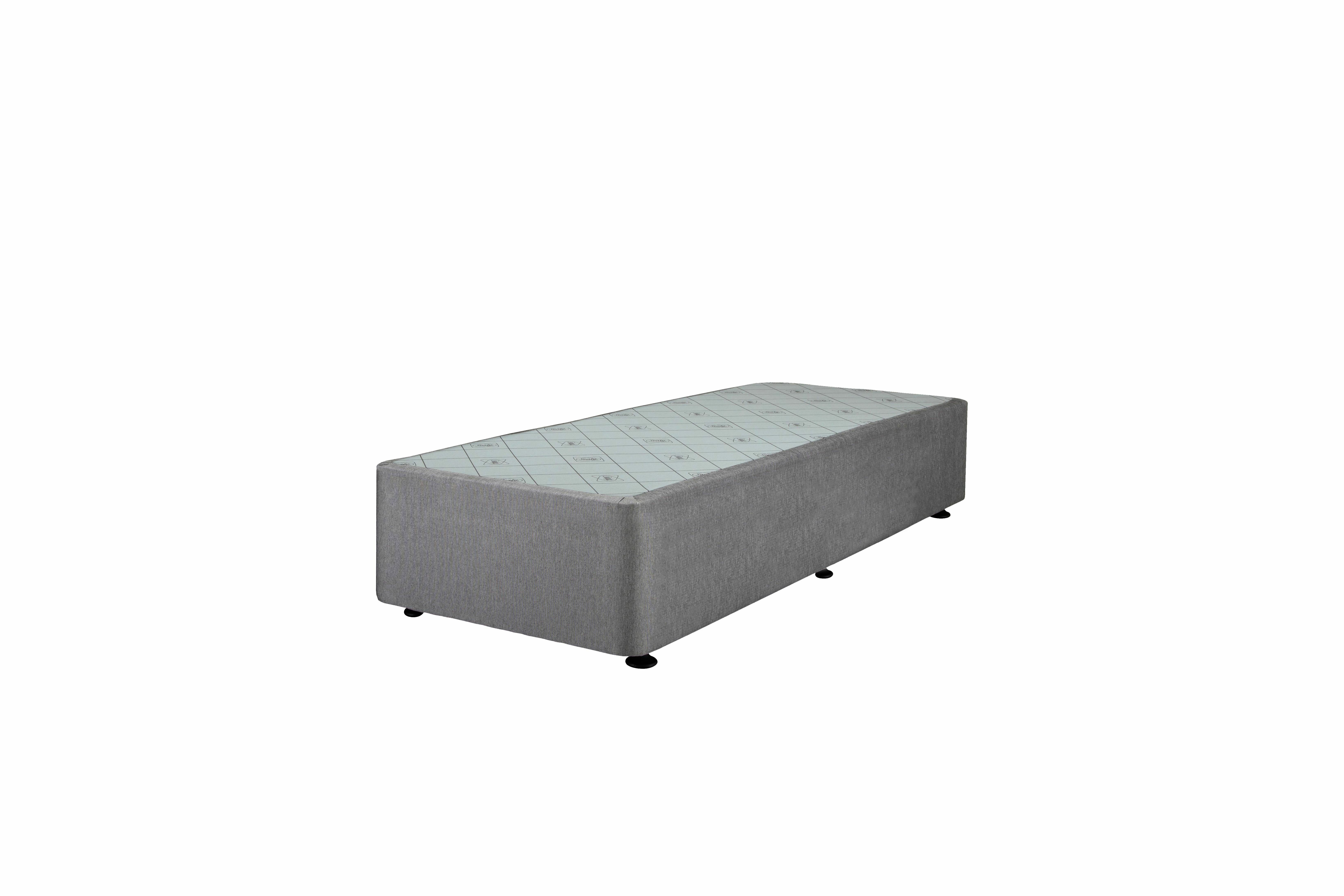 Sealy Long Single Spacesaver Base -  Left Drawers In Charcoal - 728146 hero image